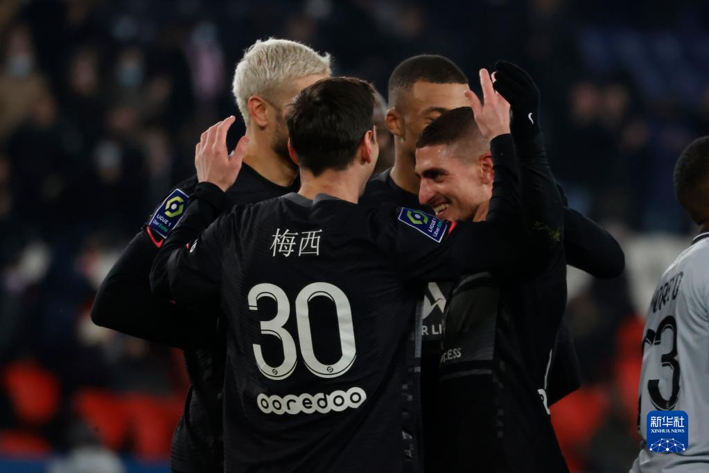  巴黎圣日耳曼提前夺冠，法甲创纪录连胜终结