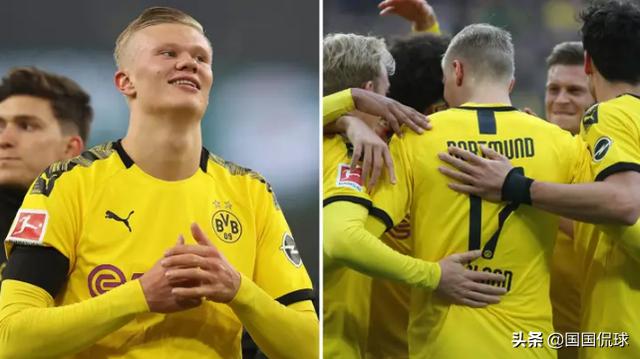  哈兰德戴帽，多特蒙德大胜柏林联合登榜首